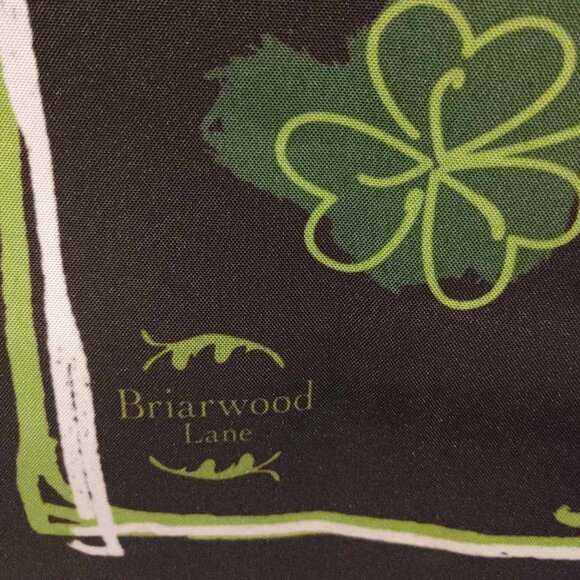 Briarwood Lane Shamrock St. Patrick's Day House Flag Garden Clovers 28 x 40 EUC - Picture 4 of 5
